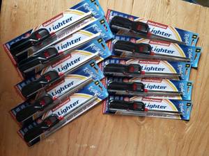 lot 59 image: Lot of 10 Multi-Purpose Refillable Long Lighters