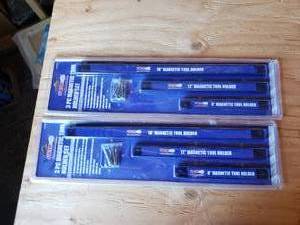 lot 74 image: 2 packages of 3 PC Magnetic Tool Holder Sets