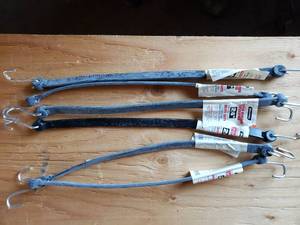 lot 86 image: Lot of 6 - 24 Rubber Tie Downs