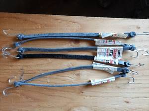 lot 90 image: Lot of 6 - 24 Rubber Tie Downs