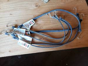 lot 96 image: Lot of 6 - 36 Rubber Tie Downs