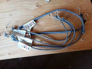 lot 98 image: Lot of 6 - 36 Rubber Tie Downs