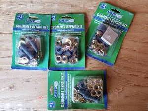 lot 102 image: Lot of 4 -  #2 Grommet Repair Kits