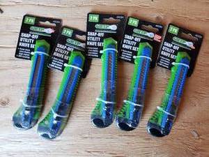 lot 116 image: Lot of 5 - Snap Off Utility Knife Sets