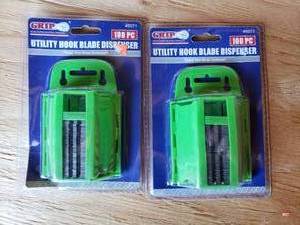lot 130 image: Lot of 2 - 100 PC Utility HOOK Blades