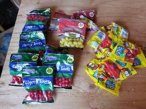 lot 133 image: Cherry Sours, Lemon Drops, Expired Jolly Rancher Misfits