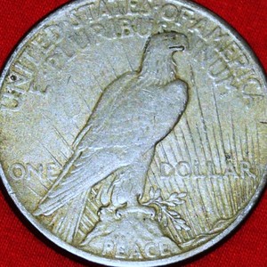 1925 Peace Dollar Silver Coin FineVery Fine (F-VF)
