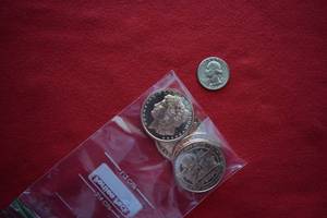 Lot of (4) Morgan Copper Bullion Rounds BrilliantUncirculated (BU) .999 Fine 1 AV ounce (New, Undated)