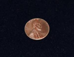 Lot of (5) Rolled Copper Pennies
