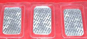 Lot of (3) Asahi Fine Silver Bullion Bar .999 1 Troy Ounce