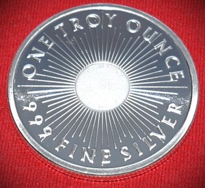 Sunshine Mint Silver Bullion Round MS 69 .999 1 Troy Ounce (Undated)