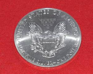 2014 US Silver Eagle Coin (BU) MS 69 1 oz