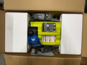 lot 4 image: Ryobi ONE 18V Bluetooth 2,300-Watt Starting Electric Start Gasoline Powered Digital Inverter Generator