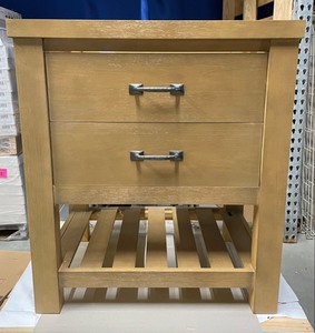 lot 11 image: Home Decorators Weathersby 30 in. W x 21.50 in. D Bath Vanity Cabinet Only in Bleached Pine
