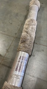 lot 40 image: New Home Decorators Belmont Greige 7 ft. x 10 ft. Solid Shag Area Rug