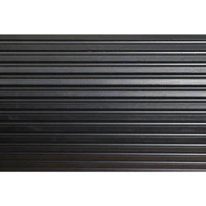 lot 17 image: Climatex - IndoorOutdoor Black 36in x 240in Scraper Mat