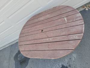 lot 66 image: Primitive Patio Table