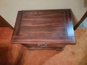 lot 53 image: Sears Open Hearth Colonial Nightstand