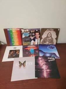 lot 43 image: Variety Group of Rock Vinyl