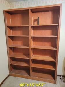 lot 88 image: Primitive Bookcase Insert