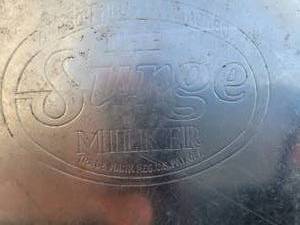 lot 10 image: Vintage Milk Surger by Babson