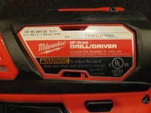 lot 17 image: Milwaukee 38 DrillDriver (Brand new)