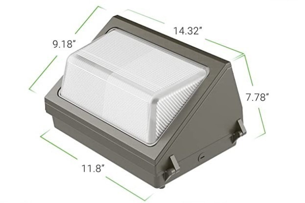 lot 46 image: 2 Pack Sunco Lighting LED Wall Pack Light Outdoor 80W 5000K