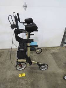 lot 45 image: Elenker Upright Walker Stand Up Folding Rollator
