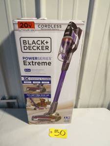 lot 50 image: BLACKDECKER Powerseries Extreme Cordless Stick Vacuum Cleaner for Pets