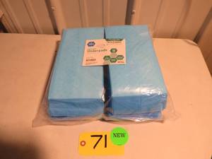 lot 71 image: Med Pride Disposable Underpads - MPR-90503 - 100 Underpads
