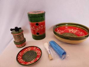 Elaboracion Artesanal Ceramic Espanola Lot