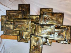 Vintage Metal Wall Art