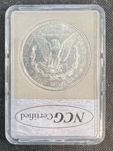 1921 US MORGAN SILVER DOLLAR MS64 NCG SLAB