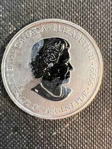 2015 HALF TROY OZ .999 FINE SILVER CANADA SPECIAL FORCES