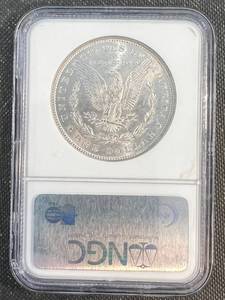 1881 MORGAN SILVER DOLLAR BU NGC