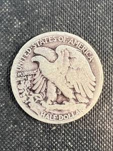 1919-S US WALKING LIBERTY HALF DOLLAR