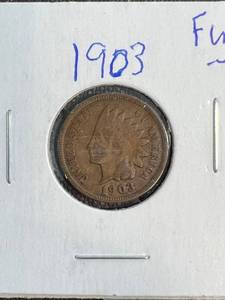 3 INDIAN HEAD CENTS 1903 1905 1906