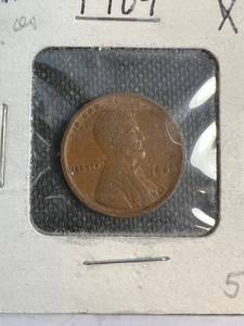 2 EARLY DATE US WHEAT CENTS 1909 1910