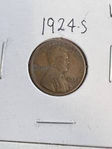 2 US WHEAT CENTS 1924D 1924S