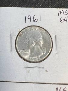 8 WASHINGTON QUARTERS 61 61D 62 62D 63 63D 64 64D