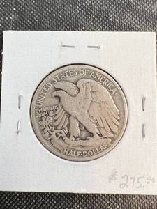 1921 US WALKING LIBERTY HALF DOLLAR