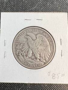 1938-D US WALKING LIBERTY HALF DOLLAR
