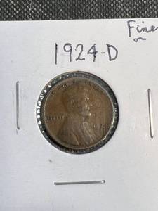 2 WHEAT CENTS 1924D 1925S