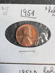 10 HIGHER GRADE US CENTS 54 56D 57 57D 58 58D 59 59D 60 60D