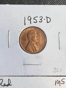 10 HIGHER GRADE WHEAT CENTS 53D 54D 54S 55 55D 56 56D 57D 58 58D