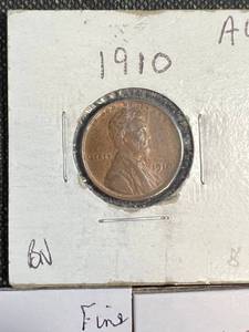 5 US WHEAT CENTS 1910 1916 1916S 1920D 1920S