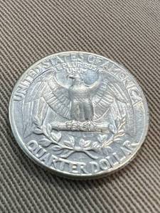 1948 WASHINGTON QUARTER AU (LOOKS MUCH BETTER IN HAND)