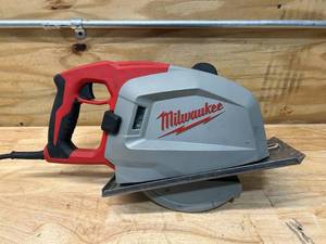 lot 8 image: MILWAUKEE 13 Amp 8 in. Metal Cutting Circular Saw