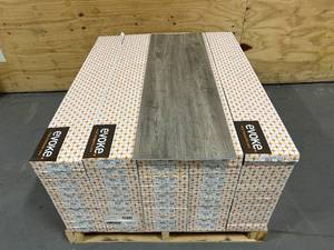 lot 2 image: EVOKE Pallet of 50 Boxes- Erica Vinyl Composite Plank Flooring (1,179 sq ft)