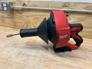 lot 49 image: MILWAUKEE M12 12-Volt Lithium-Ion Cordless Drain Snake Auger With 516 in. x 25 ft. Cable (Tool Only)